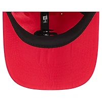 Casquette ajustable New Era 9FORTY Stock M-Crown pour homme, rouge, des Chicago Bulls