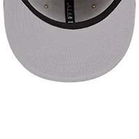 Men's New Era Tan/Red Chicago Bulls 2024 NBA Draft 9FIFTY Snapback Hat