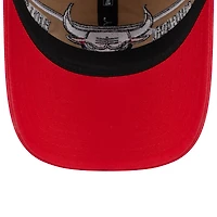 Casquette réglable New Era pour hommes, beige/rouge, Chicago Bulls 2024 NBA Draft 9TWENTY