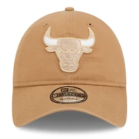 Men's New Era  Tan Chicago Bulls 2024/25 City Edition 9TWENTY Adjustable Hat