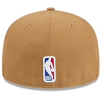 Men's New Era Tan Chicago Bulls 2024/25 City Edition Alternate 59FIFTY Fitted Hat