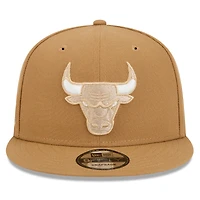 Men's New Era  Tan Chicago Bulls 2024/25 City Edition Alternate 9FIFTY Snapback Hat