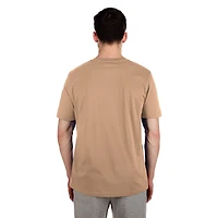 Men's New Era  Tan Chicago Bulls 2024/25 City Edition Chenille Heavyweight T-Shirt