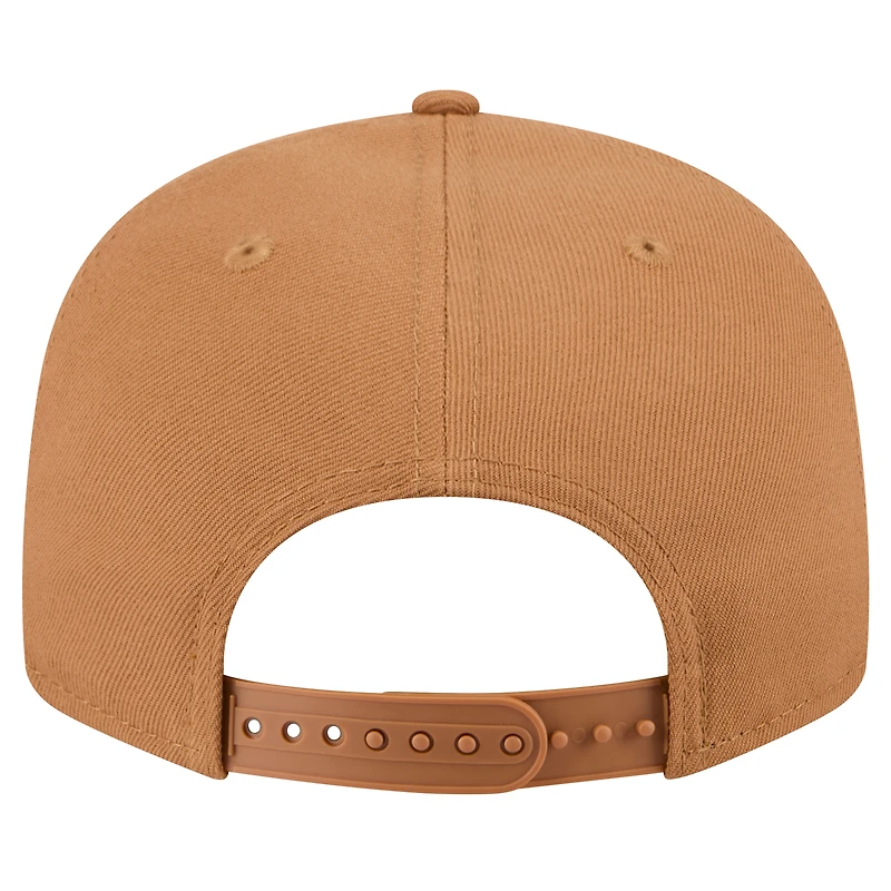 Men's New Era Tan Chicago Bulls Color Pack 9FIFTY Snapback Hat