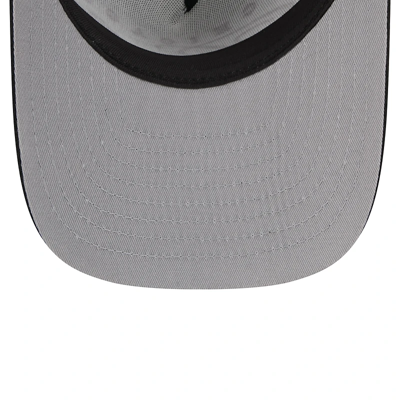 Casquette ajustée New Era 59FIFTY blanche/noire pour homme, Chicago Bulls, NBA Draft 2025