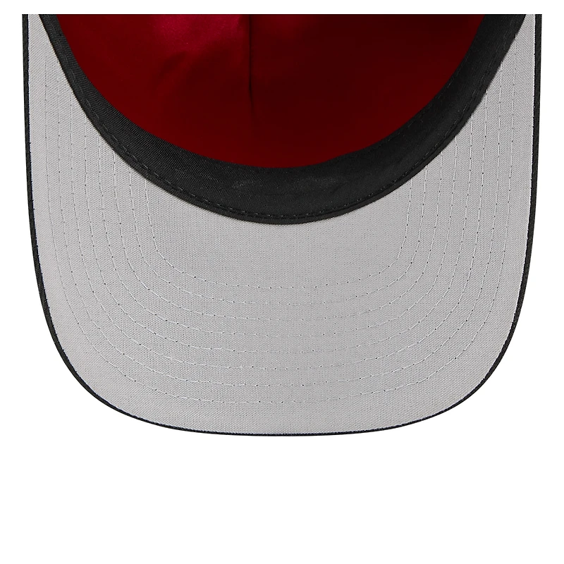 Men's New Era  White/Black Chicago Bulls 2025 NBA Tip Off M-Crown A-Frame 9FORTY Adjustable Hat