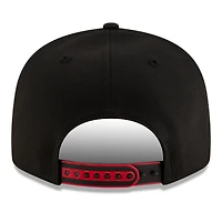 Men's New Era  White/Black Chicago Bulls 2025 NBA Tip Off Split Panel 9FIFTY Snapback Hat