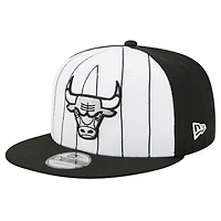 Casquette snapback 9FIFTY blanche Chicago Bulls 2025 NBA Tip Off pour homme New Era