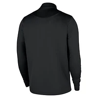 Haut Nike Chicago Bulls City Edition Remix Authentic Coaches Dri-FIT à demi-zip noir pour homme