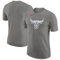 T-shirt d'échauffement essentiel Nike Charcoal Chicago Bulls 2023/24 City Edition pour homme