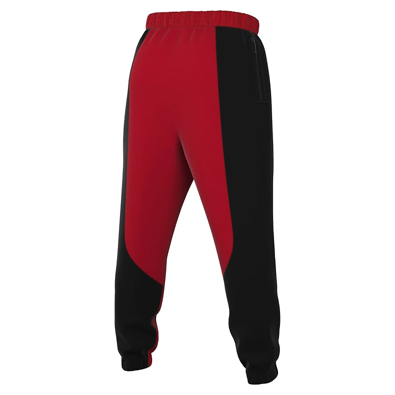 Pantalon Nike Rouge/Noir Chicago Bulls 2023/24 Authentic Showtime pour Homme