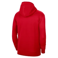 Performance d'entraînement sur le terrain Spotlight Nike Red Chicago Bulls 2022/23 pour homme - Sweat à capuche