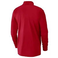 Haut Nike Courtside Performance à demi-zip pour homme Chicago Bulls 2024/25 Red