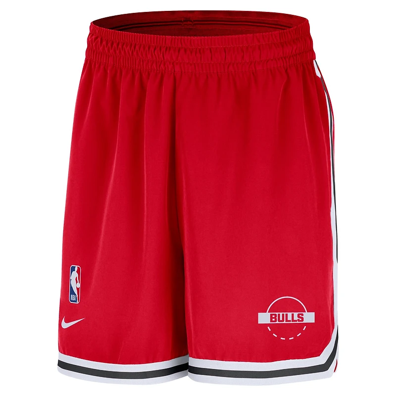 Short tissé Nike Red Chicago Bulls Authentic Practice DNA pour homme