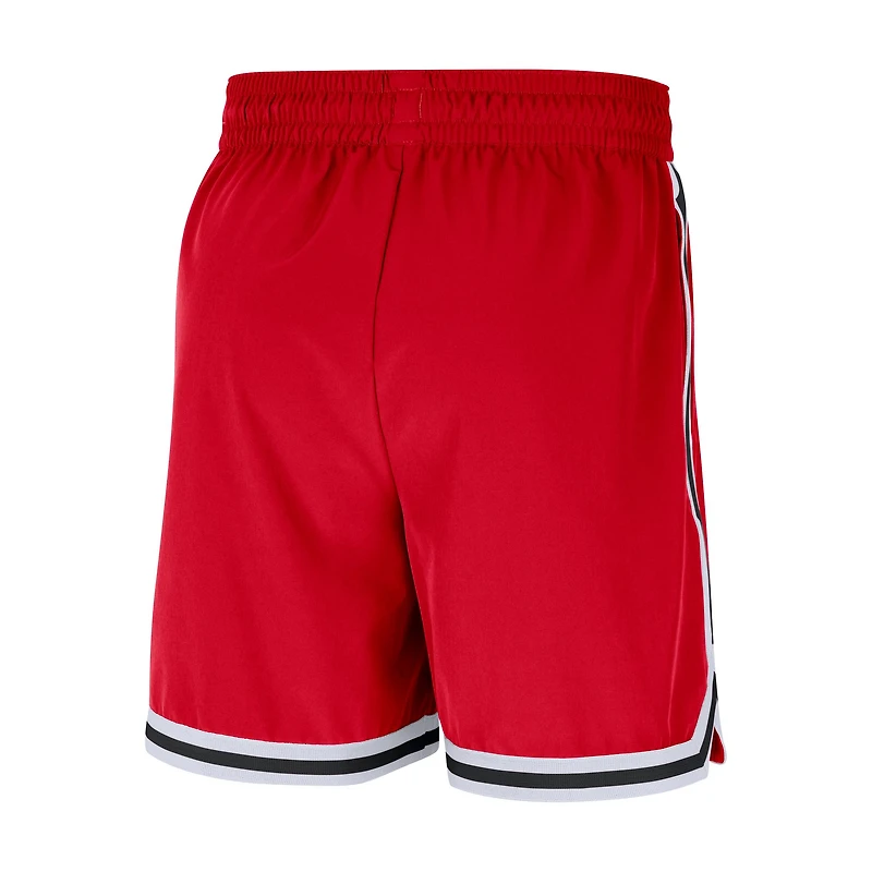 Short tissé Nike Red Chicago Bulls Authentic Practice DNA pour homme