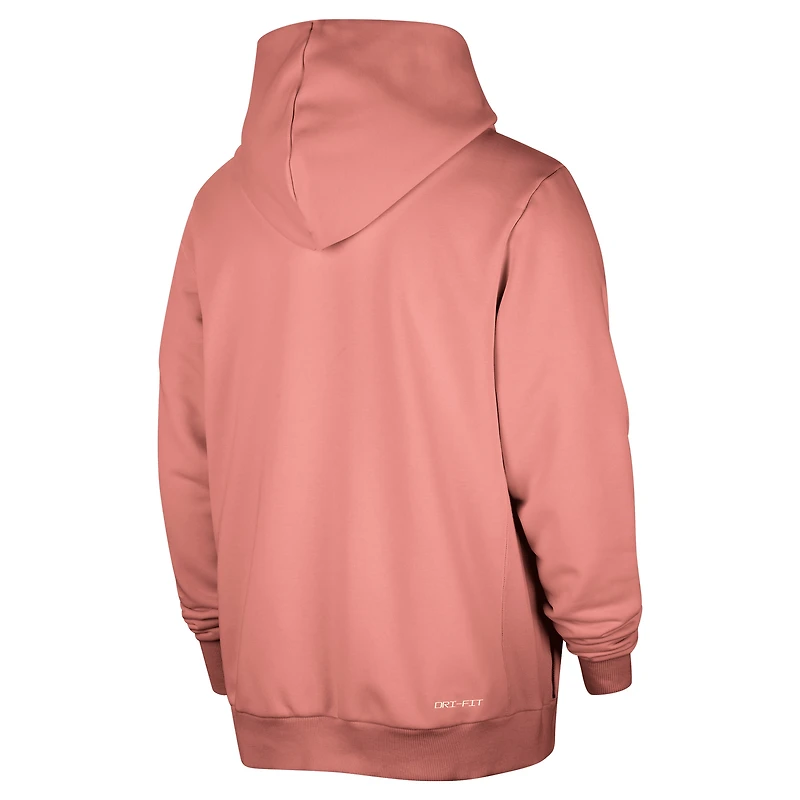 Veste à capuche entièrement zippée Nike Red Chicago Bulls Authentic Standard Issue pour homme