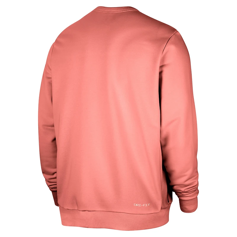 Sweat-shirt Nike Red Chicago Bulls Courtside Standard Issue Performance pour homme
