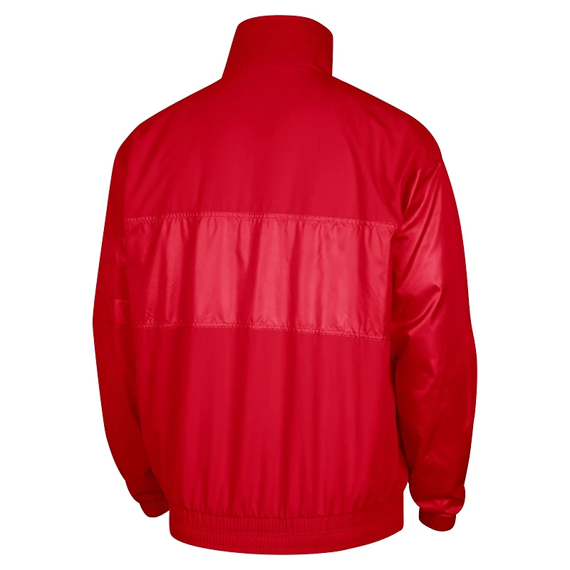 Veste entièrement zippée pour homme Nike Chicago Bulls Courtside Versus Capsule rouge