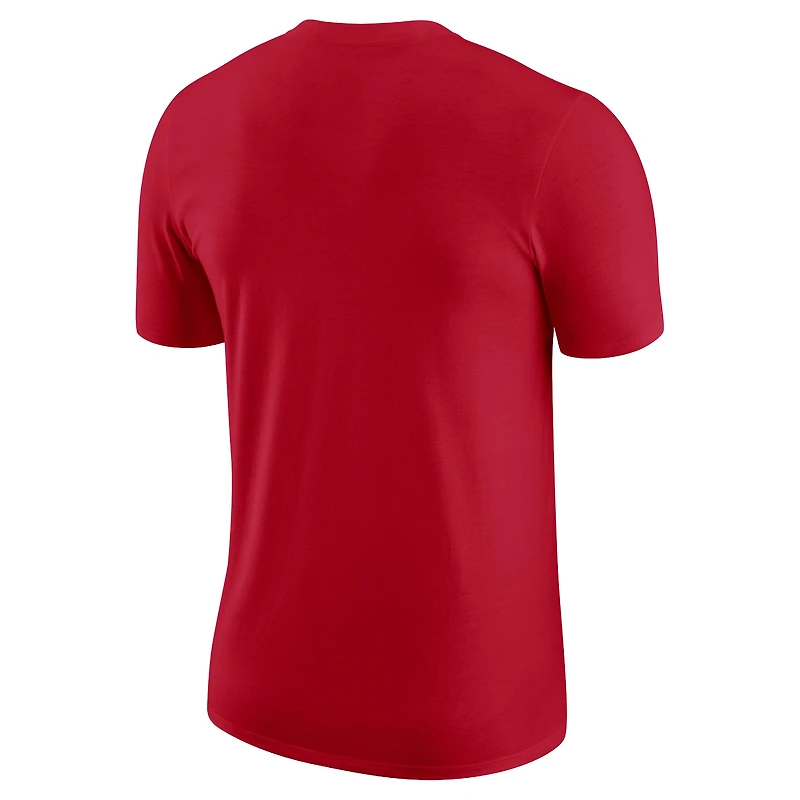 T-shirt Nike Essential rouge Chicago Bulls pour homme