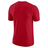 T-shirt Nike Essential rouge Chicago Bulls pour homme