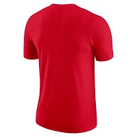 Men's Nike Red Chicago Bulls Just Do It T-Shirt