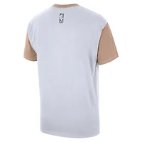 Men's Nike White Chicago Bulls 2024/25 City Edition Courtside Color Block T-Shirt
