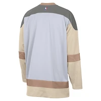 Men's Nike White Chicago Bulls 2024/25 City Edition Courtside Heavyweight Hockey Jersey