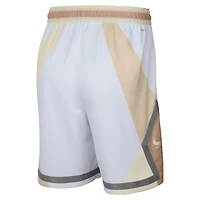 Short Nike Chicago Bulls City Edition Swingman pour homme, blanc, 2024/25