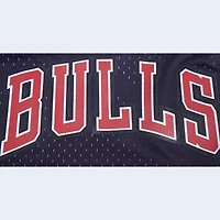 Men's Pro Standard Black/Red Chicago Bulls Ombre Mesh Shorts