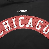 Men's Pro Standard Black Chicago Bulls Made To Play Drop Shoulder T-Shirt