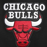 Sweat à capuche noir Pro Standard des Chicago Bulls Script Tail pour hommes