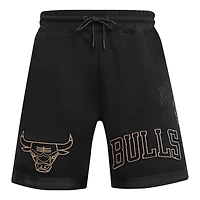 Short Pro Standard noir des Chicago Bulls pour hommes