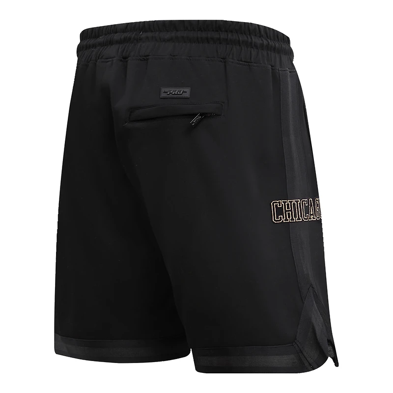 Short Pro Standard noir des Chicago Bulls pour hommes