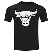 T-shirt noir Pro Standard des Chicago Bulls pour hommes