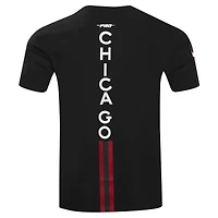 T-shirt noir Pro Standard des Chicago Bulls pour hommes