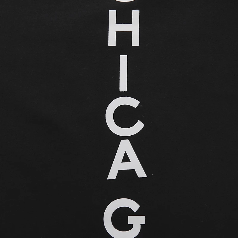 T-shirt noir Pro Standard des Chicago Bulls pour hommes
