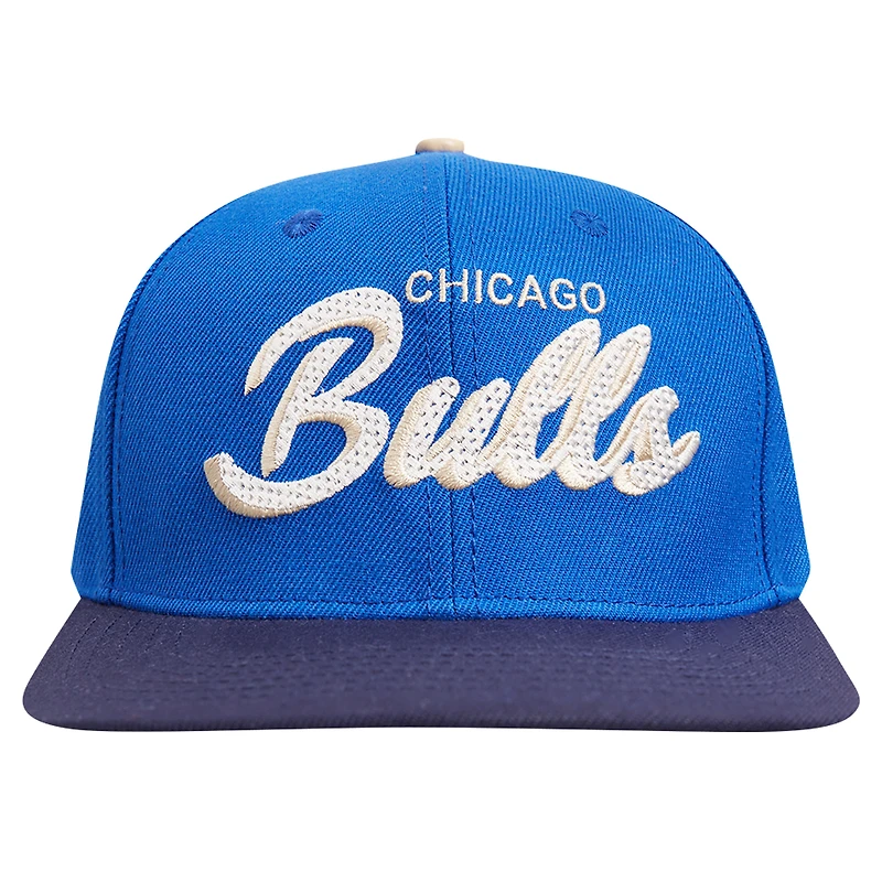 Men's Pro Standard Blue/Navy Chicago Bulls Legacy Snapback Hat