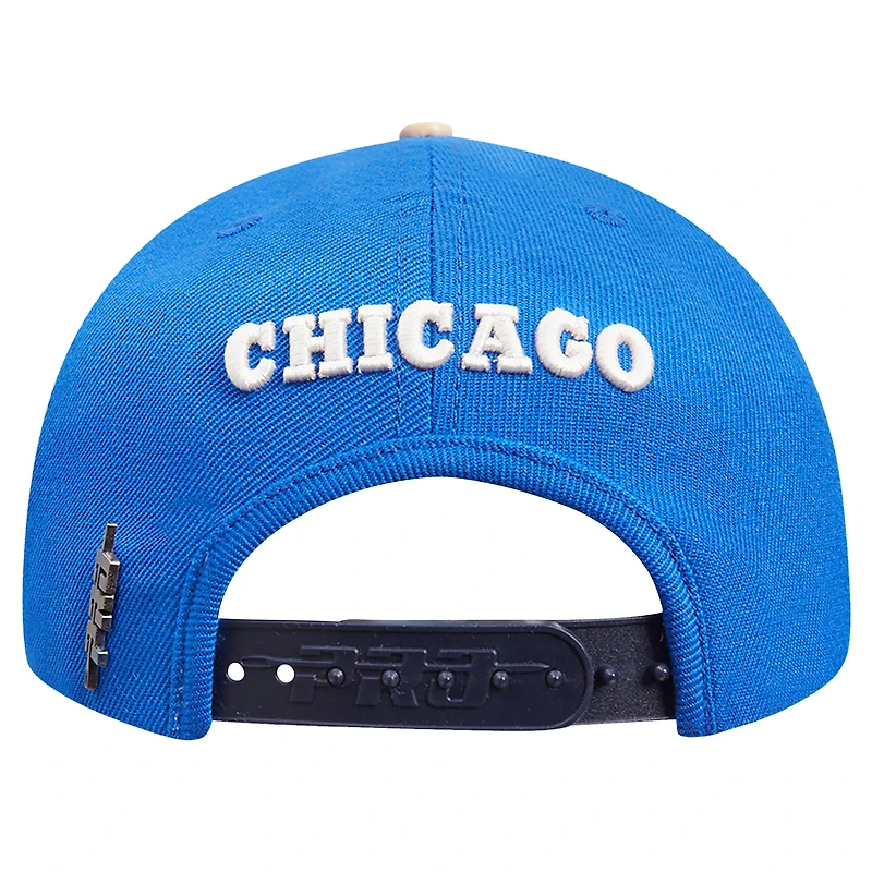 Men's Pro Standard Blue/Navy Chicago Bulls Legacy Snapback Hat