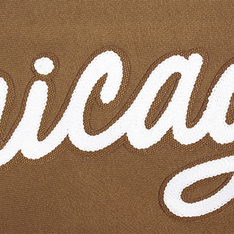 Sweat à capuche épaules tombantes Pro Standard Brown Chicago Bulls Paint the City pour homme