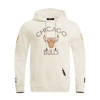 Sweat à capuche pour homme Pro Standard Cream Chicago Bulls 2024/25 City Edition