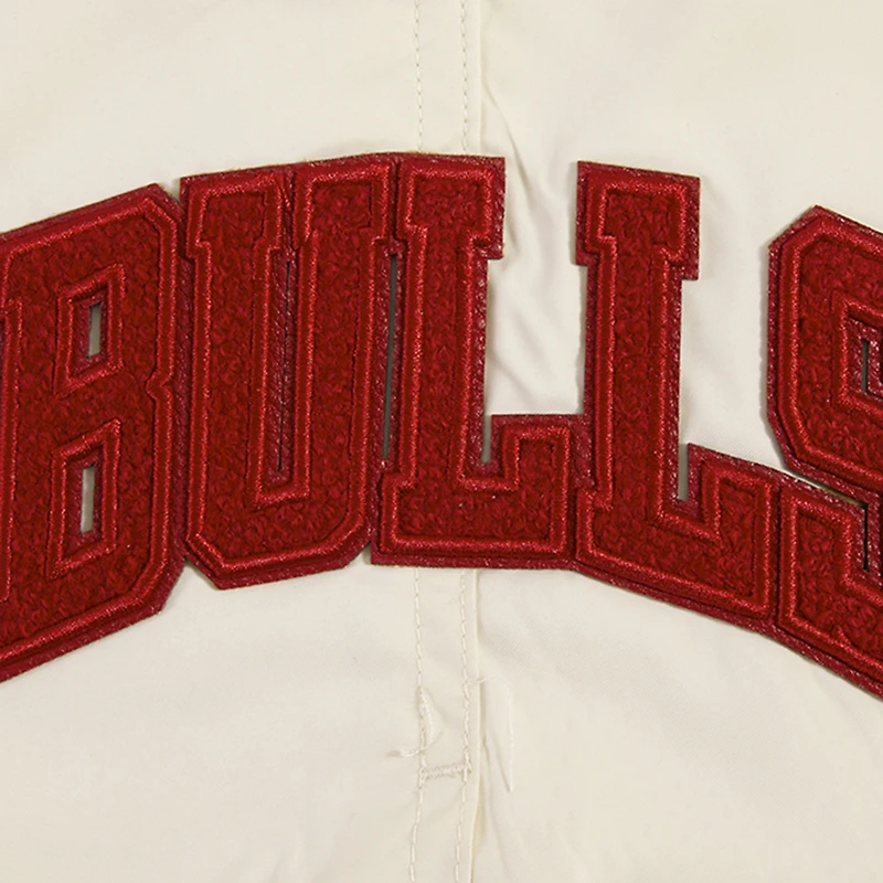 Men's Pro Standard Cream Chicago Bulls Triple Tonal Woven Shorts