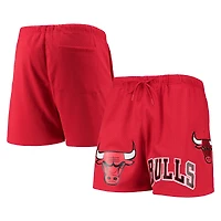 Short capsule Pro Standard Chicago Bulls en maille rouge pour homme