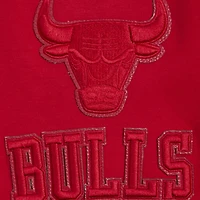 Veste à capuche entièrement zippée Pro Standard Red Chicago Bulls triple ton sur DK pour hommes