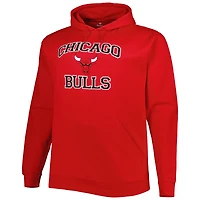 Sweat à capuche Big & Tall Heart Soul Red Chicago Bulls pour homme