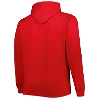Sweat à capuche Big & Tall Heart Soul Red Chicago Bulls pour homme