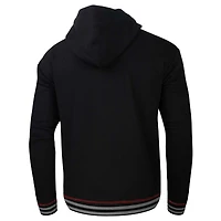 Sweat à capuche noir Stadium Essentials pour hommes des Chicago Bulls Baseline
