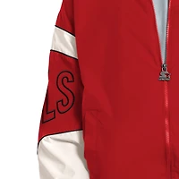 Veste à capuche zippée Starter rouge Chicago Bulls The Gust pour homme