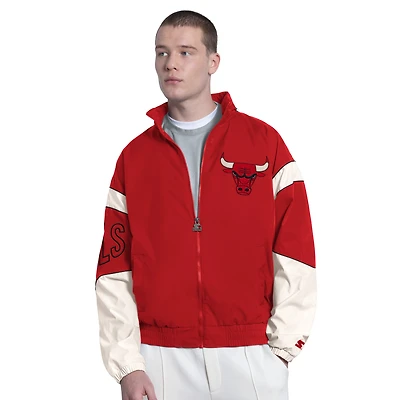 Veste à capuche zippée Starter rouge Chicago Bulls The Gust pour homme