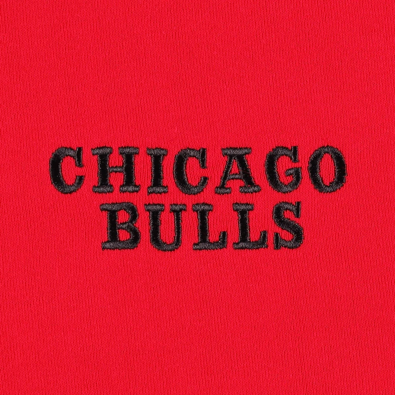 Men's Tommy Jeans Red/White Chicago Bulls Matthew 2-In-1 T-Shirt & Hoodie Combo Set