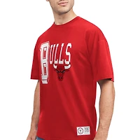 T-shirt Tommy Jeans rouge Chicago Bulls Mel pour homme